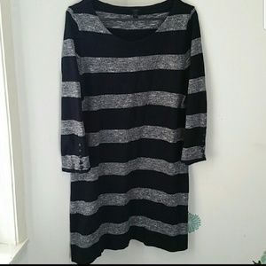J.crew stripe dress size M